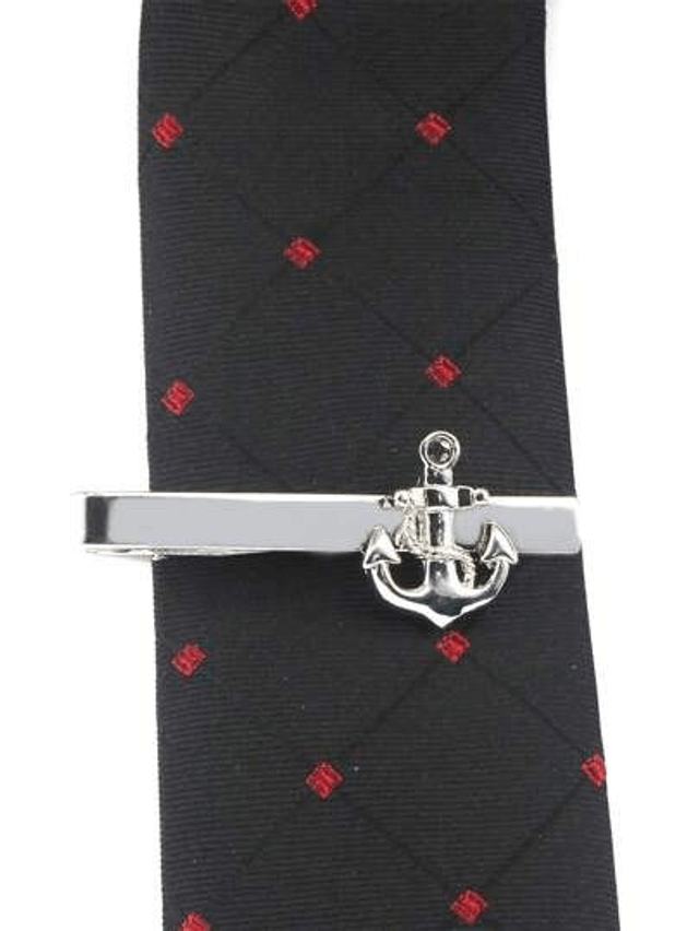 Hope's Harbor: A Firm and Secure Anchor Tie Clip 